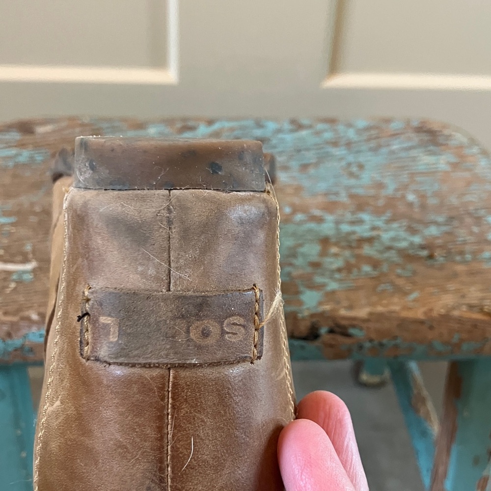 Sorel Brown Ankle Booties - Picture 5 of 9